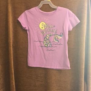 Purple silver wording size m